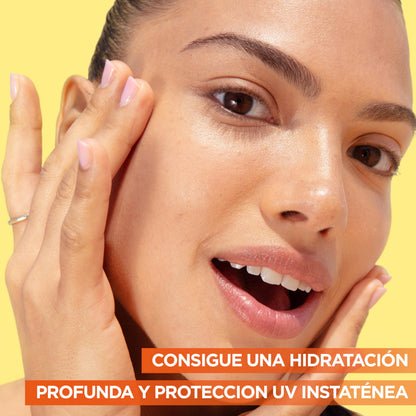 Garnier, Sérum Facial Iluminador y Anti Manchas 2 en 1, Con 20% Vitamina C y SPF25, No graso, Clínicamente probado, 50 ml