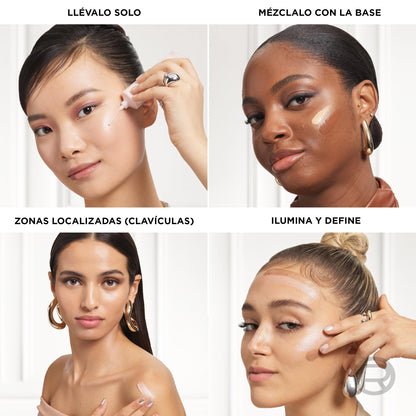 L'Oréal Paris Lumi Glotion fórmula iluminadora, Tono Medium