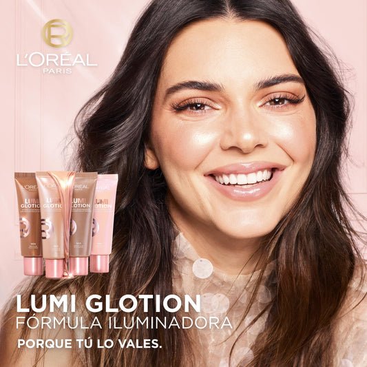 L'Oréal Paris Lumi Glotion fórmula iluminadora, Tono Medium